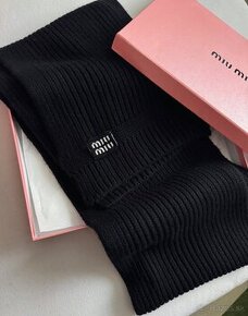 Miu Miu wool - cahmere scarf