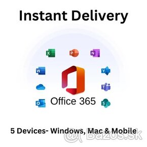 Office 365 Pro Plus - 5 zariadení - doručenie do pár minút