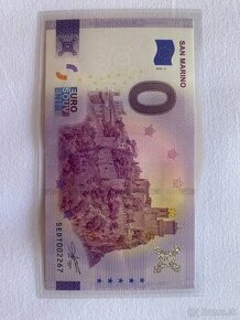 0€ bankovka San Marino