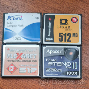 CF karty 512 MB