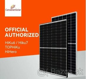 Fotovoltaicke panely Canadian Solar 660W fotovolticke FVE - 1