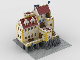 Lego MOC Pirat Pevnost dostojnickeho pluku - 1