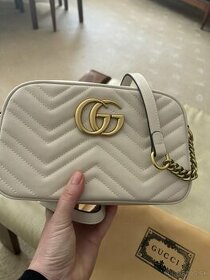 Kabelka na styl gucci marmont camera bag