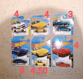 Autíčka Hotwheels matchbox mix nové