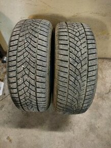 Predám 2 ks zimných pneu Goodyear ultragrip 215/55 r17