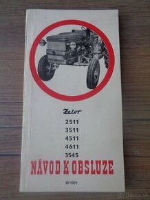 ZETOR rozne modely - navod k obsluhe. (1971).