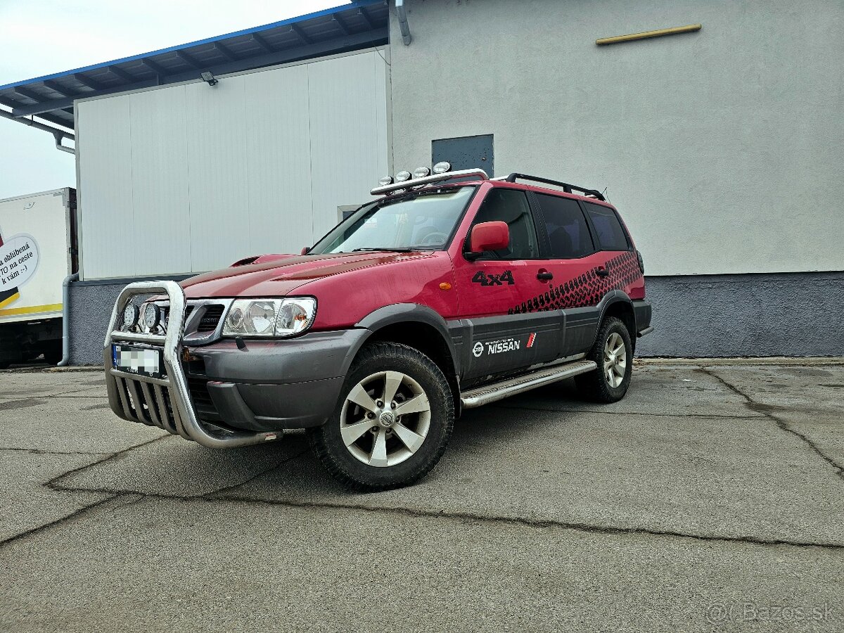 NISSAN TERRANO 3.0TDI●4x4●KOŽA●ŤAŽNÉ ZARIADENIE ●