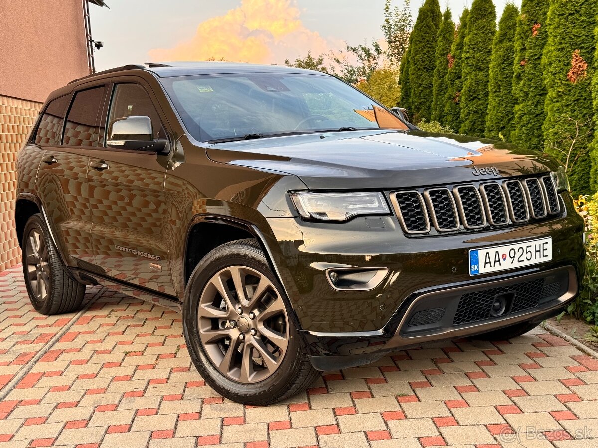 Jeep Grand Cherokee 3.0L V6 TD 184kw 75th ANNIVERSARY 2017