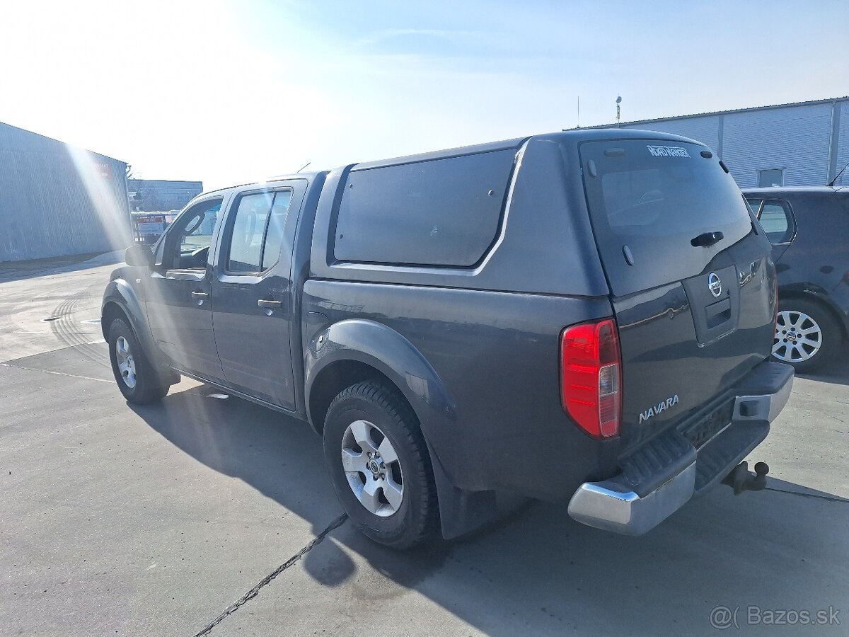 NISSAN NAVARA 2,5DCI MANUÁL 123XXX KM