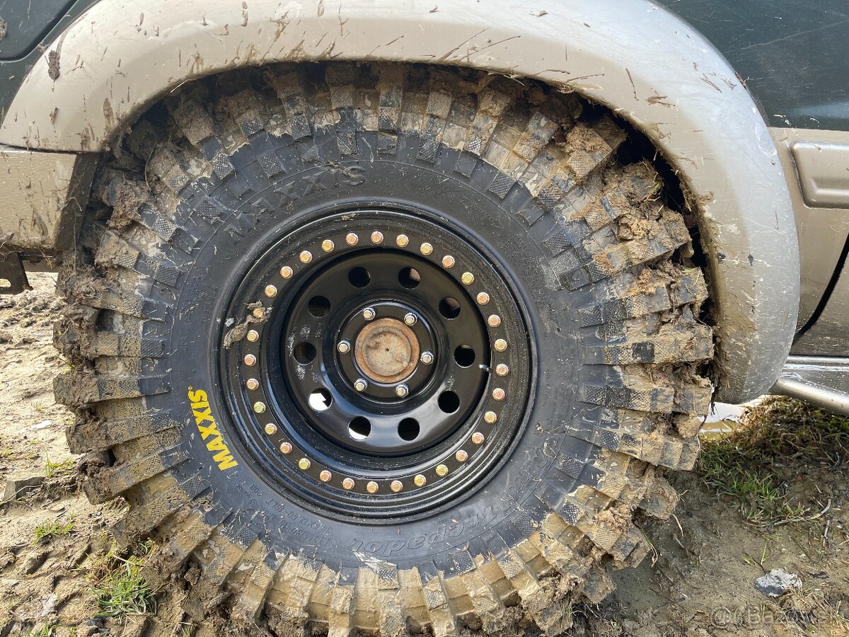 Offroad pneu 38.5x12,5 R16 , beadlock disky