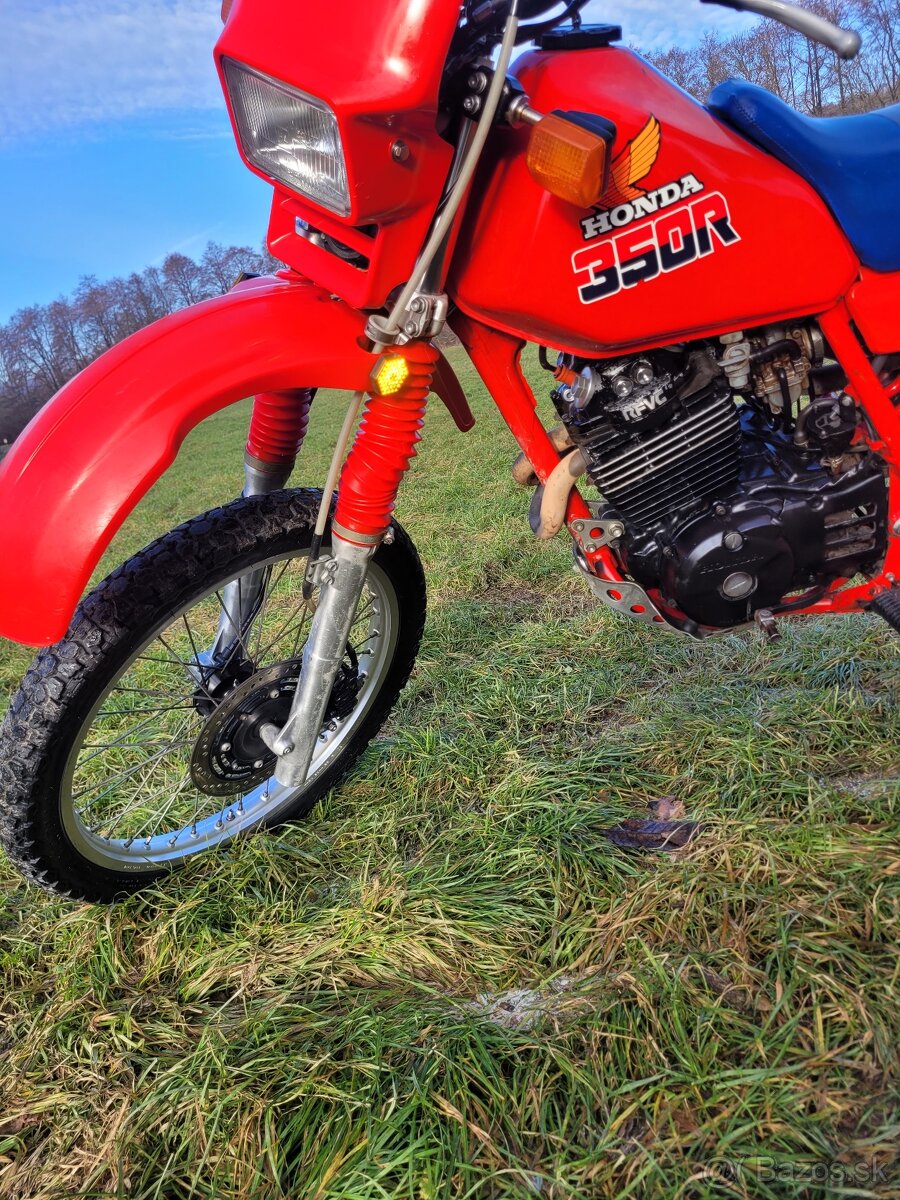 Honda XL 350 R 1985 doklady