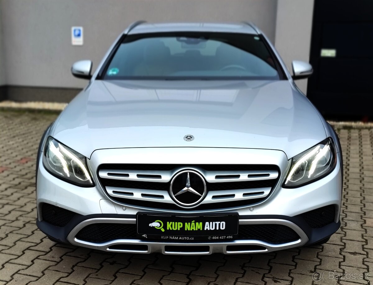 MERCEDES E220D ALL-TERRAIN,2020,9G,NEZAVISLE TOPENI,1M,DPH