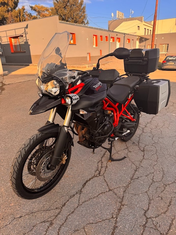 2014 TRIUMPH TIGER XC 800 ABS PO SERVISU