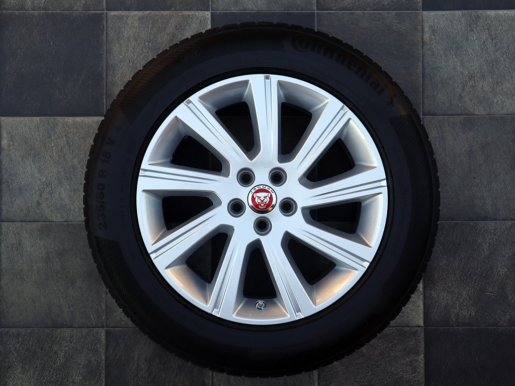 18" Alu kola 5x108 JAGUAR E-PACE ZIMNÍ ČIDLA