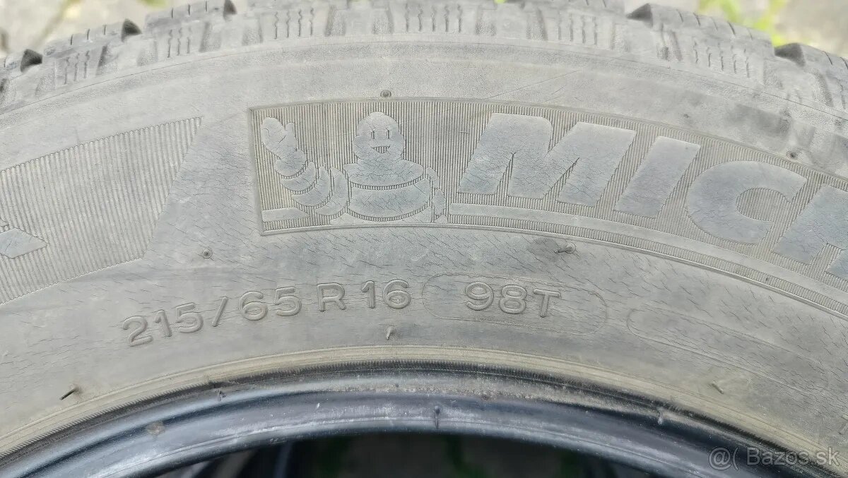 Predám 4 Zimné Pneumatiky 215/65 R16 98T Michelin - Dolný Kubín | Bazoš.sk