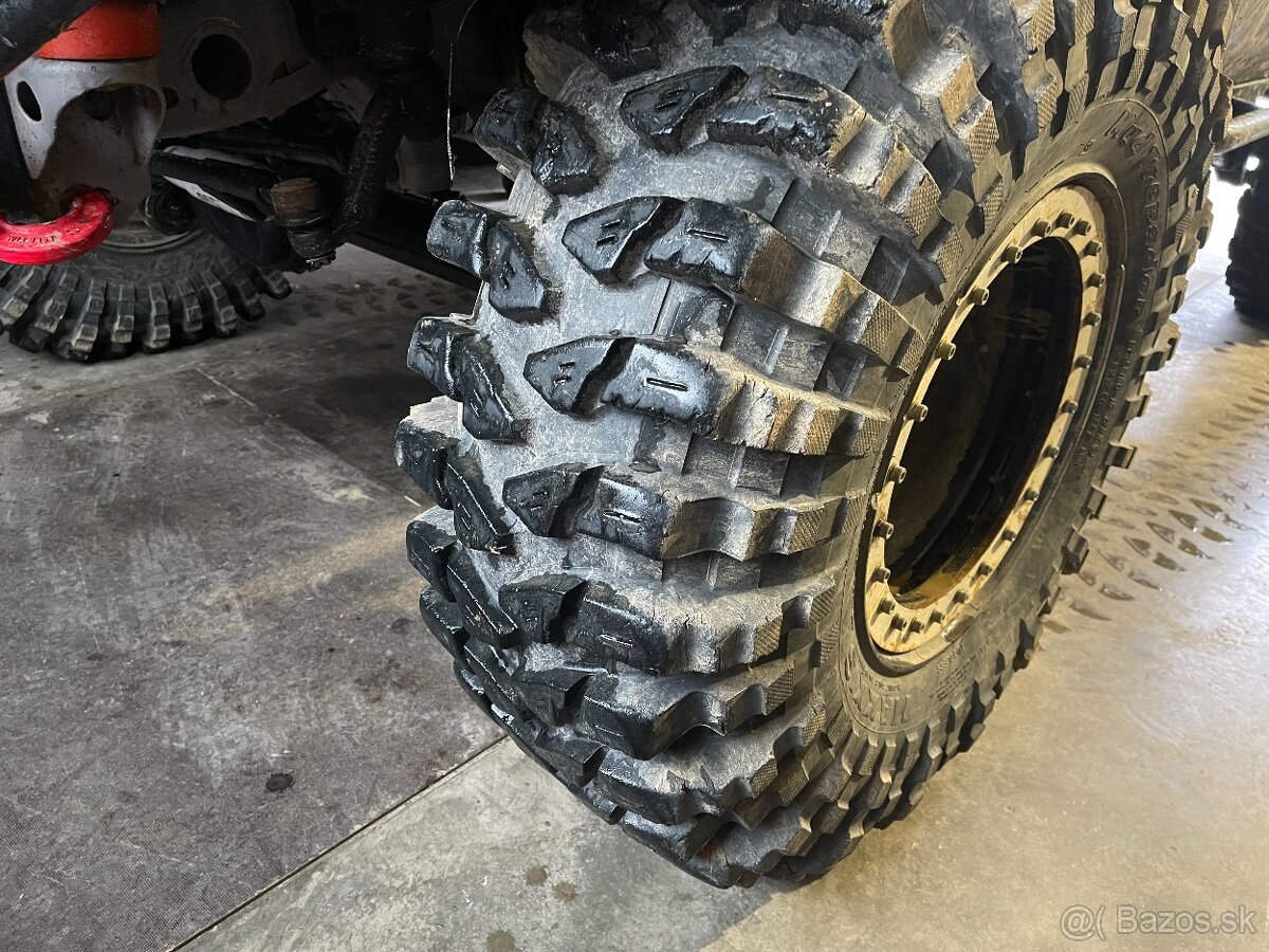 Maxxis Mud Trepador 38,5x12,5 R16 , beadlock disky R16