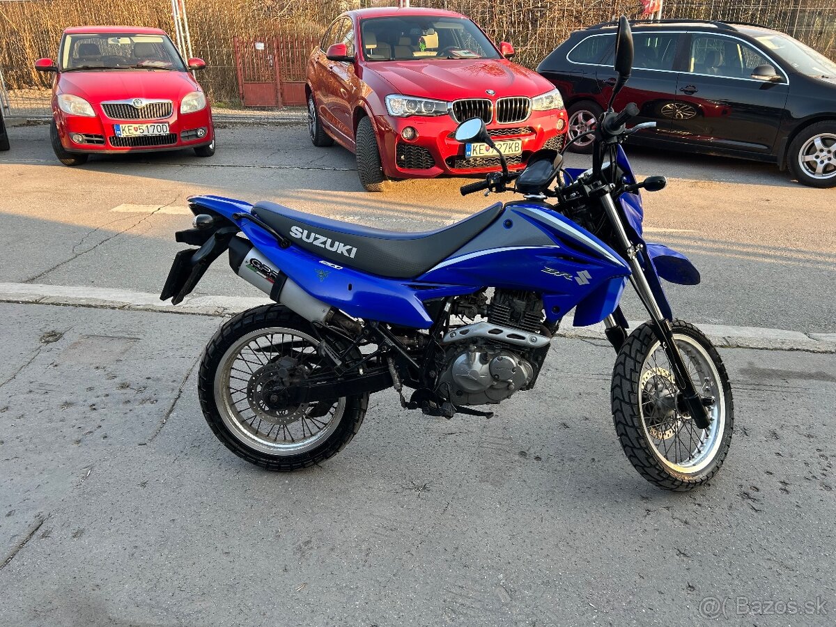 Suzuki DR 125 SM s Evidečnym čislom