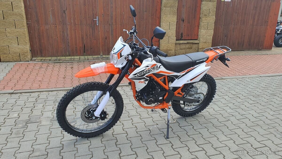 Pitbike Mikilon Defender 250RR kola 21/18 Zelená