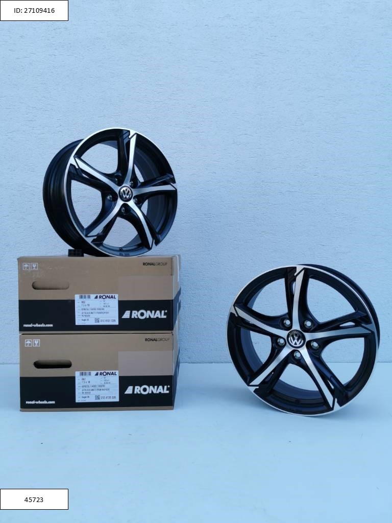 Vw Multivan alu disky Ronal 5X120 7,5X18 ET52 1200