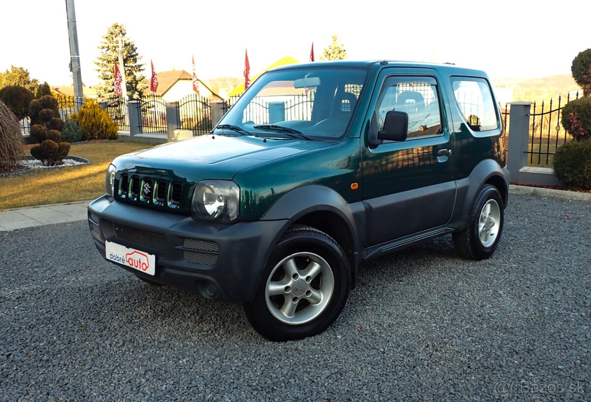 SUZUKI JIMNY 1.3 benzin 2 MIESTNE - KLIMA-STK-ŠPZ-