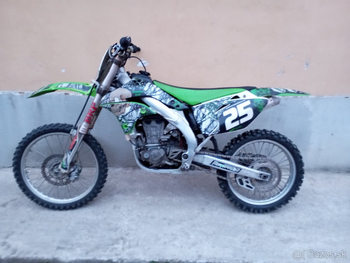 Predám Kawasaki kxf 450 2006 štvor rýchlostná