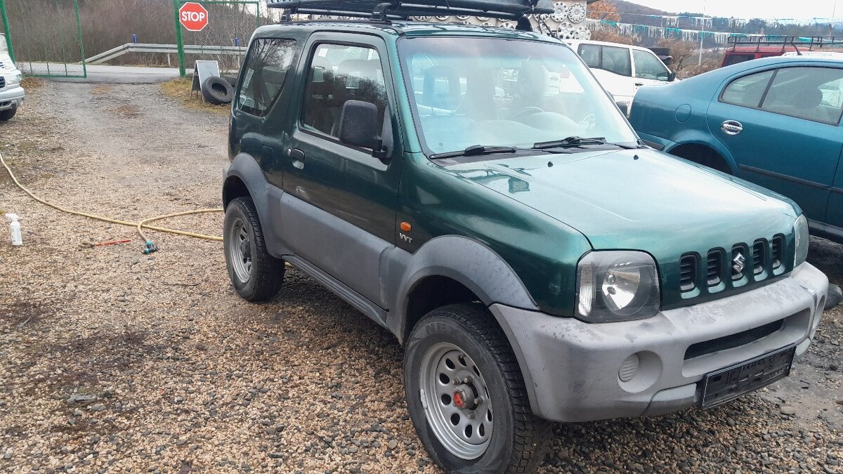 Suzuki Jimny 1.3 4x4+redukcia,zdvihnuty,rozšireny,2006