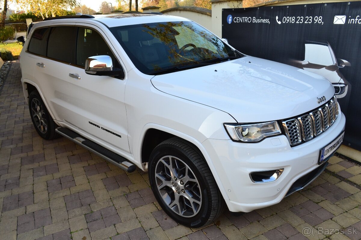 Jeep Grand Cherokee 3.0L V6 CRD Overland  A/T8 ,r.v: 10/2019