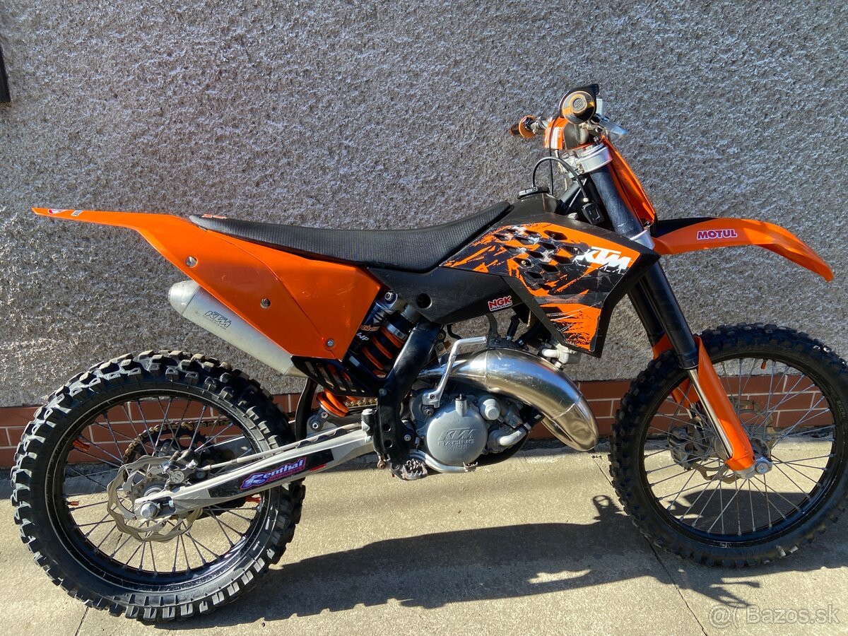 Predám ktm sx 125, rok 2007