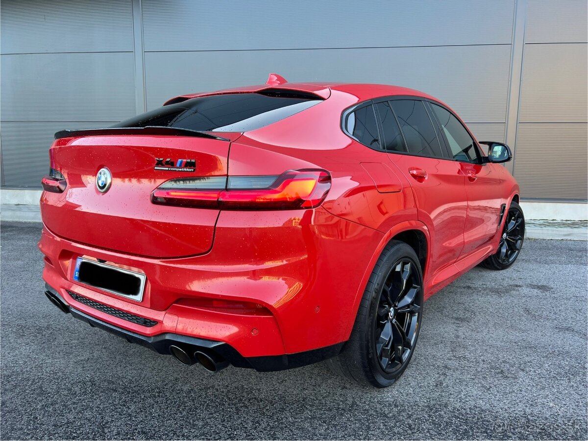 BMW x4m competition 375kw