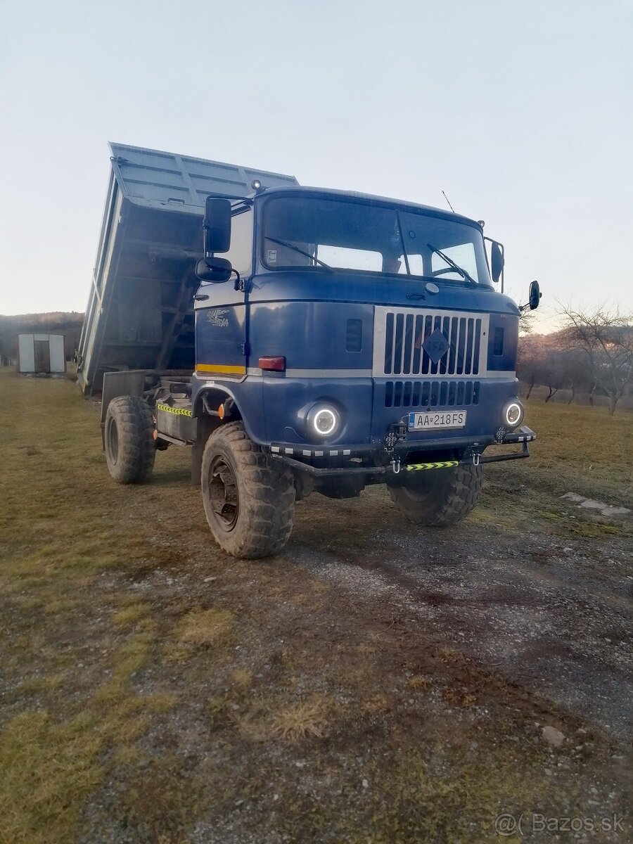 IFA 4x4 Agro 3 Stranný sklápač s TP a ŠPZ