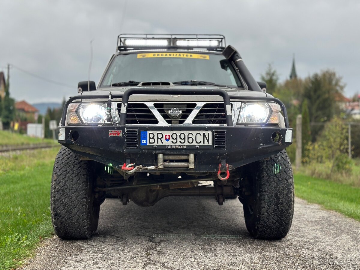 Nissan Patrol GR 2.8TDI Navijaky, ARB uzávierky, všetko v TP