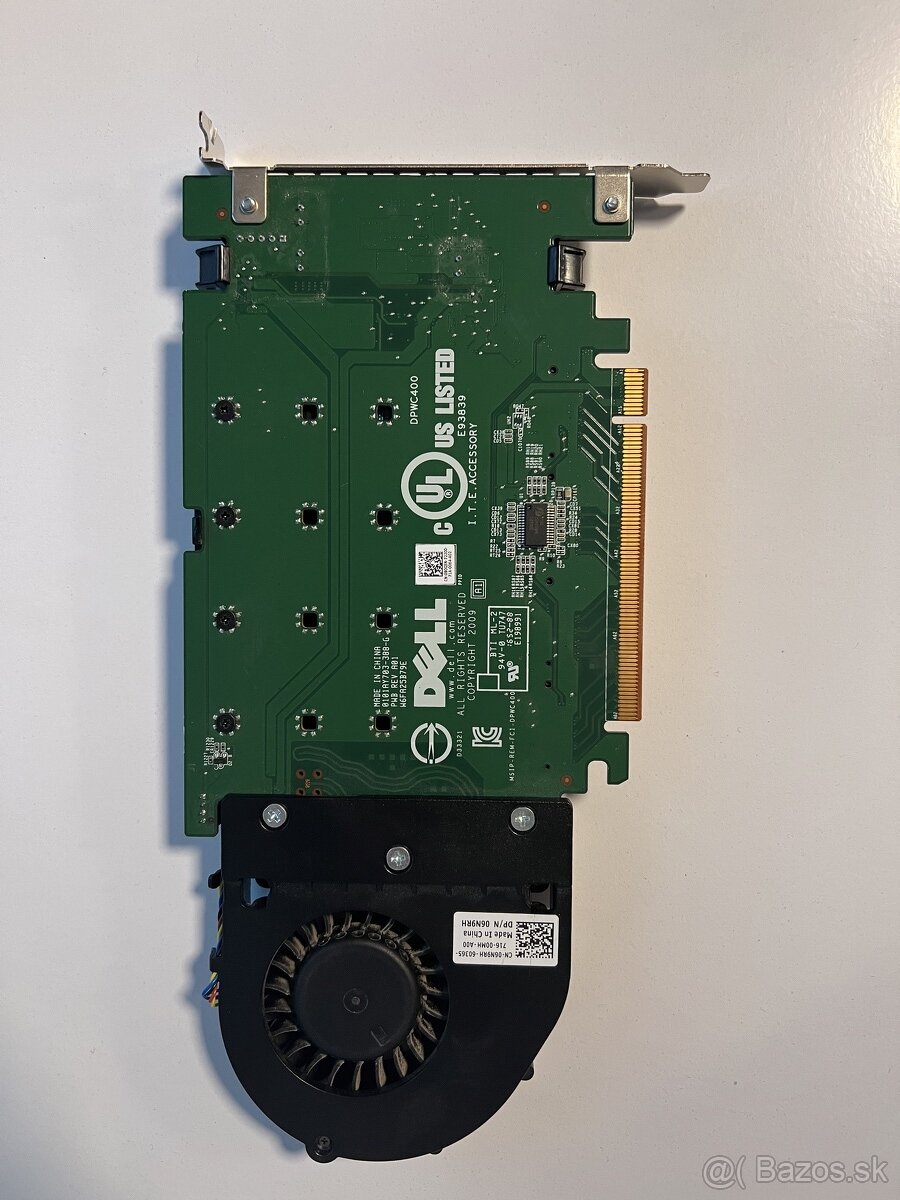 Dell Dpwc Fh Pcie X Quad M Nvme Adapter Bansk Bystrica Bazo Sk