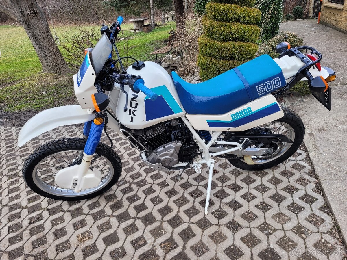 Suzuki DR 600 DAKAR verzia doklady