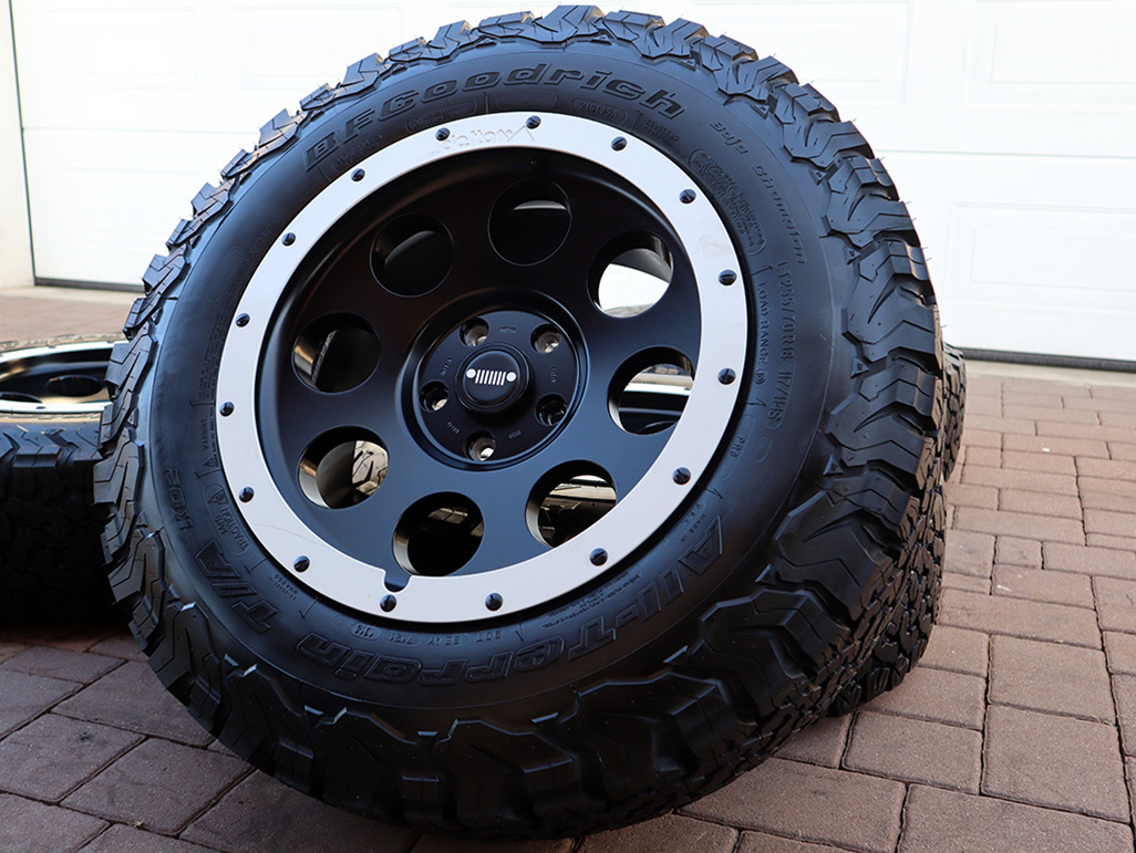 18" 5x127 = DELTA 4x4 JEEP WRANGLER – 5KUSŮ BF GOODRICH