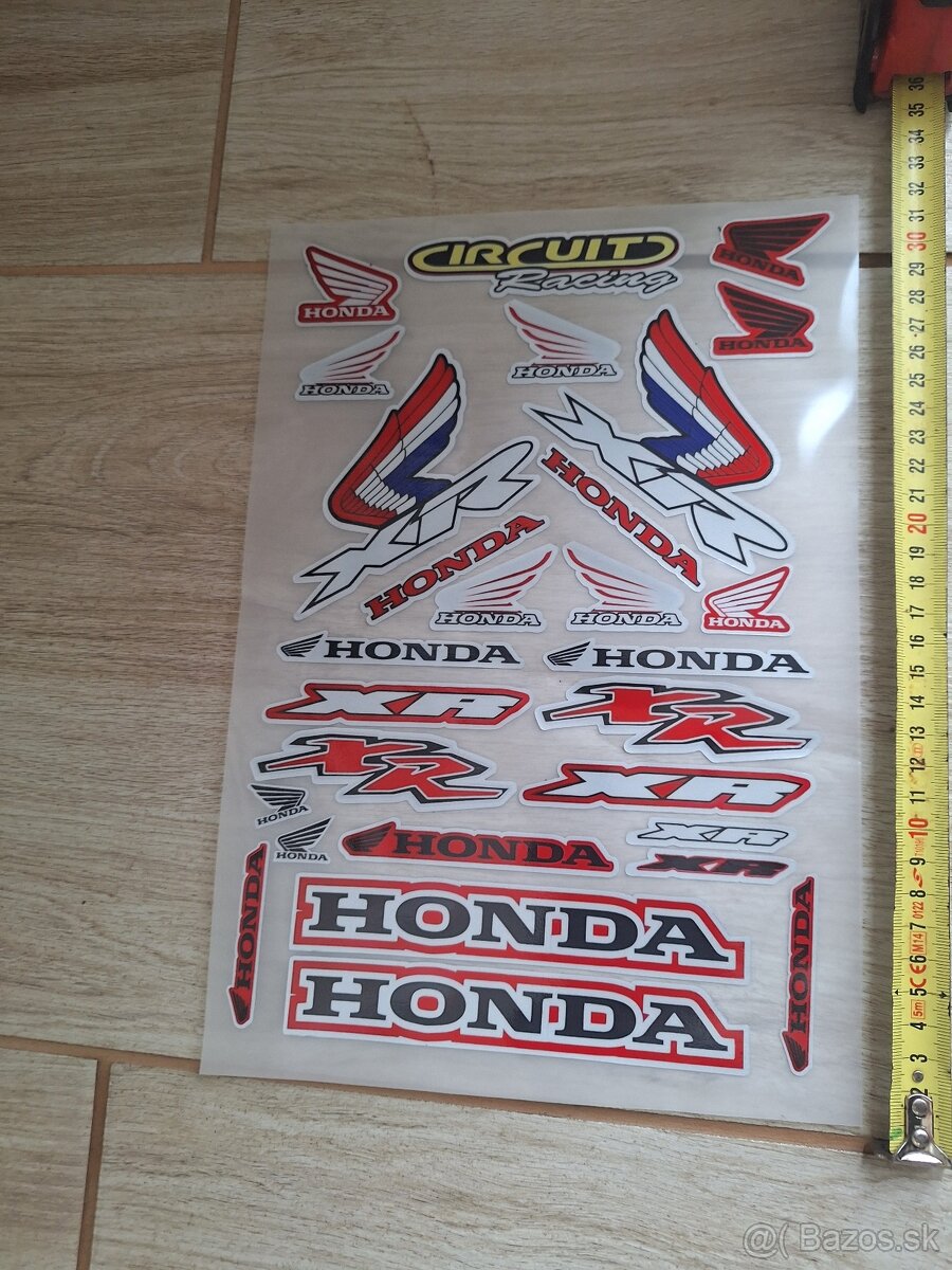 Nalepky Honda XR, Yamaha