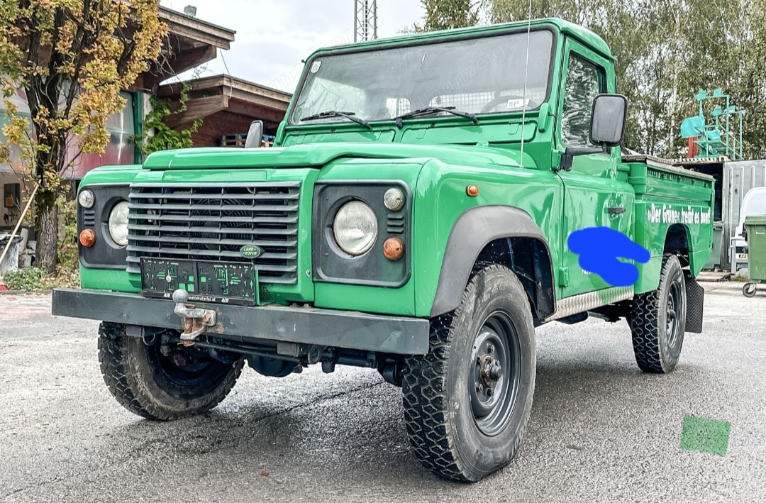 Land rover defender 110 td5 pick up