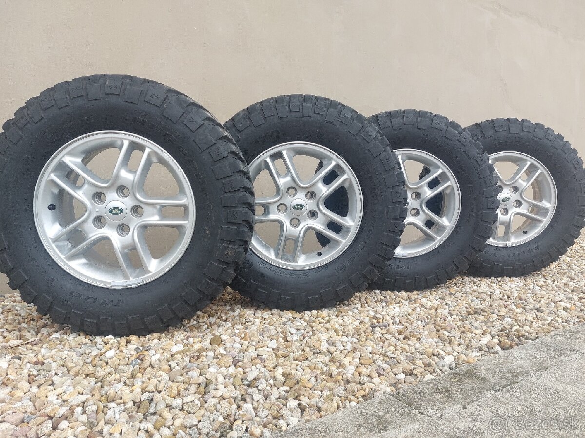 Kolesá Land Rover 7Jx17+ 265/70R17 T/A