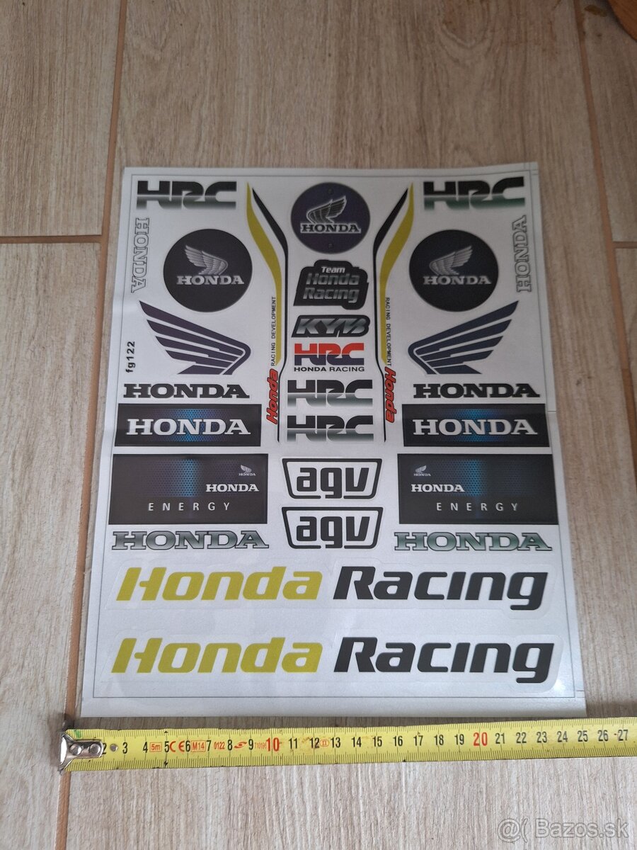 Nalepky Honda Racing