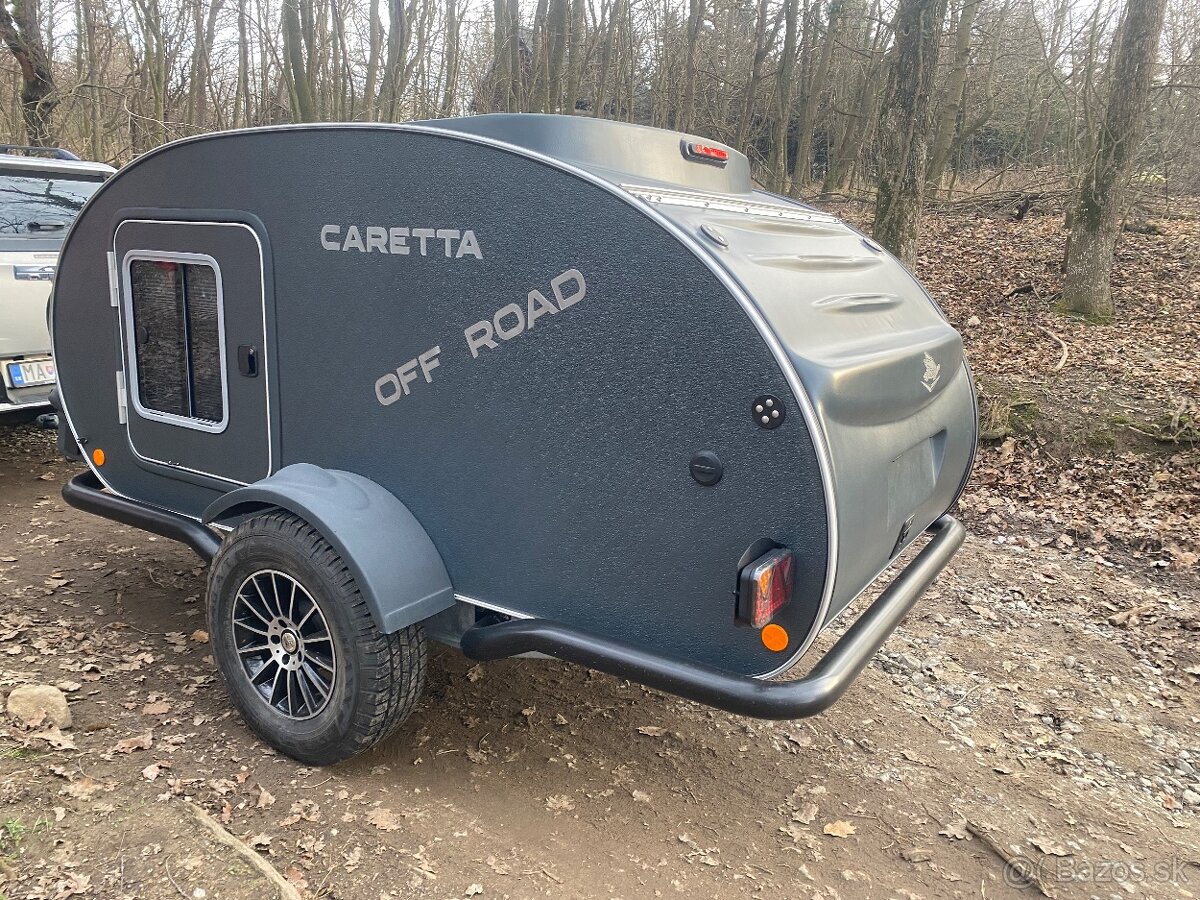 Mini karavan Caretta aj na offroad