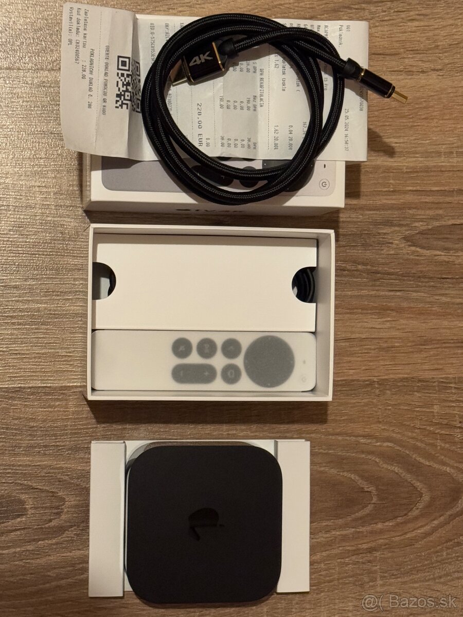 Apple TV 4K WiFi 64GB + HDMI kabel Trebišov Bazoš.sk