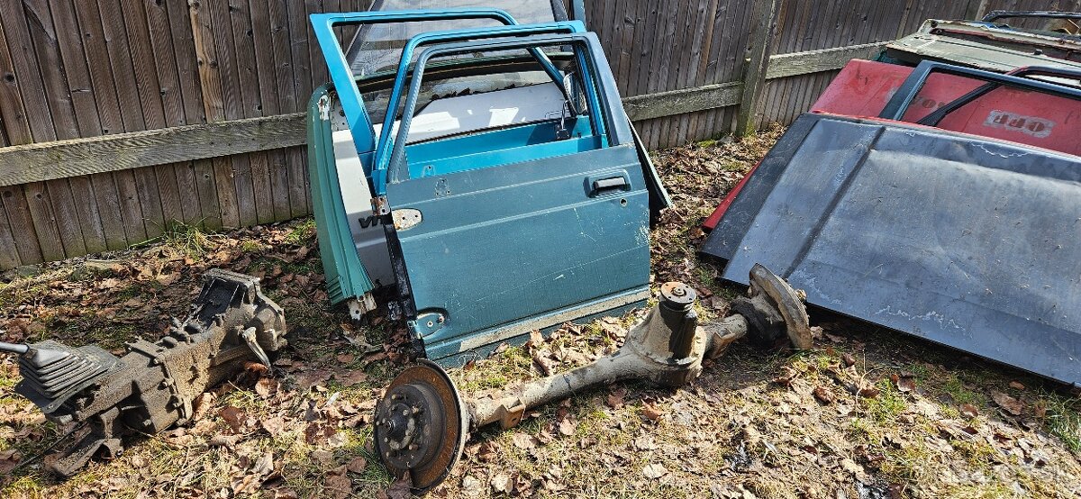 Suzuki Samurai rôzne diely