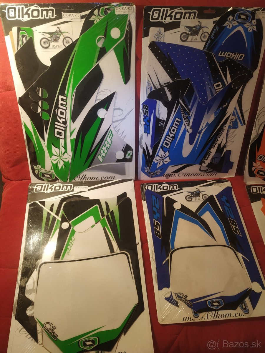 Polepy KTM, SUZUKI, KAWASAKI, YAMAHA