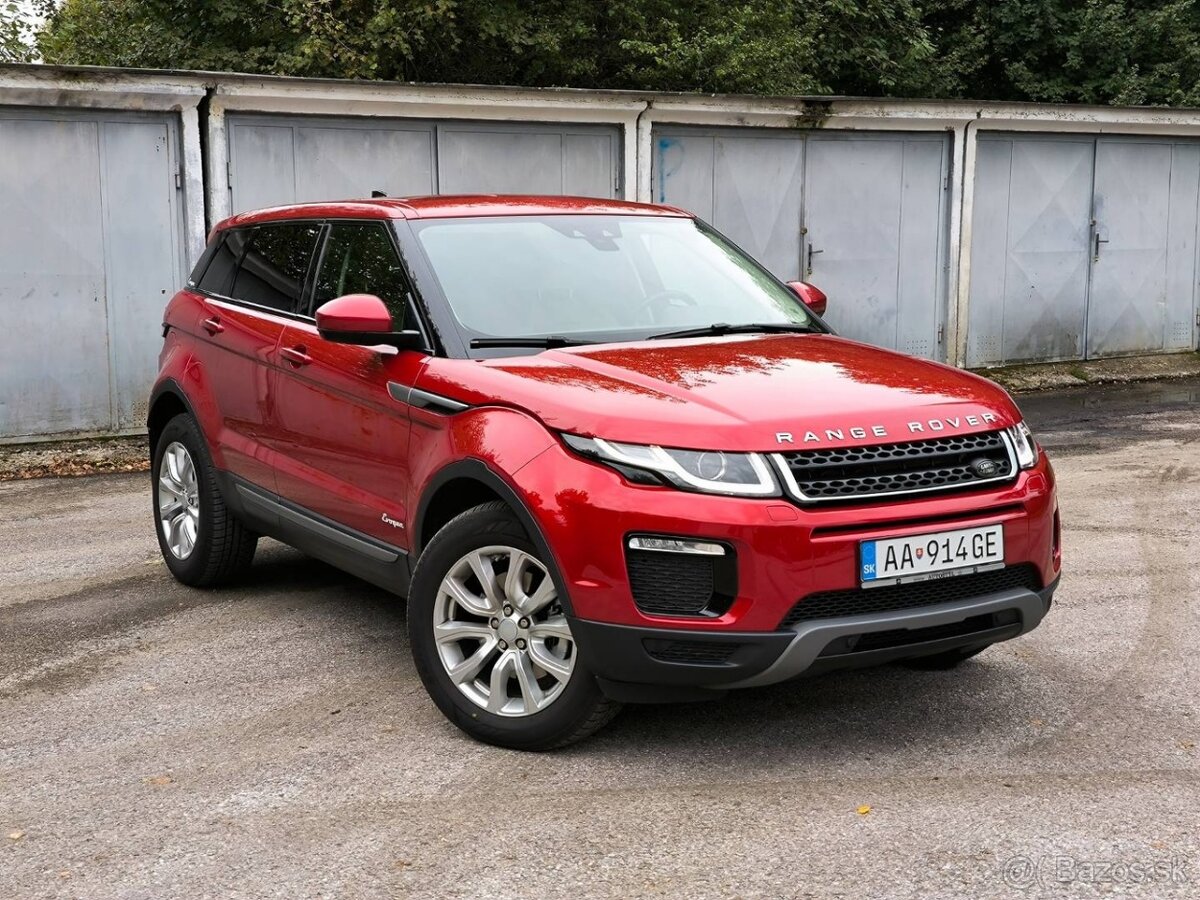 Land Rover Range Rover Evoque 2.0,AT 2019, 150 SE+1r. záruka