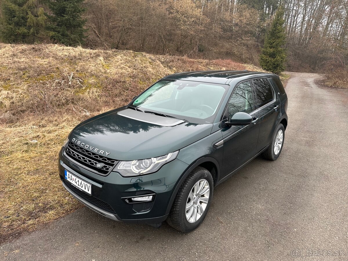 Land Rover Discovery sport 2.2D 110kw 4x4 6-manuál