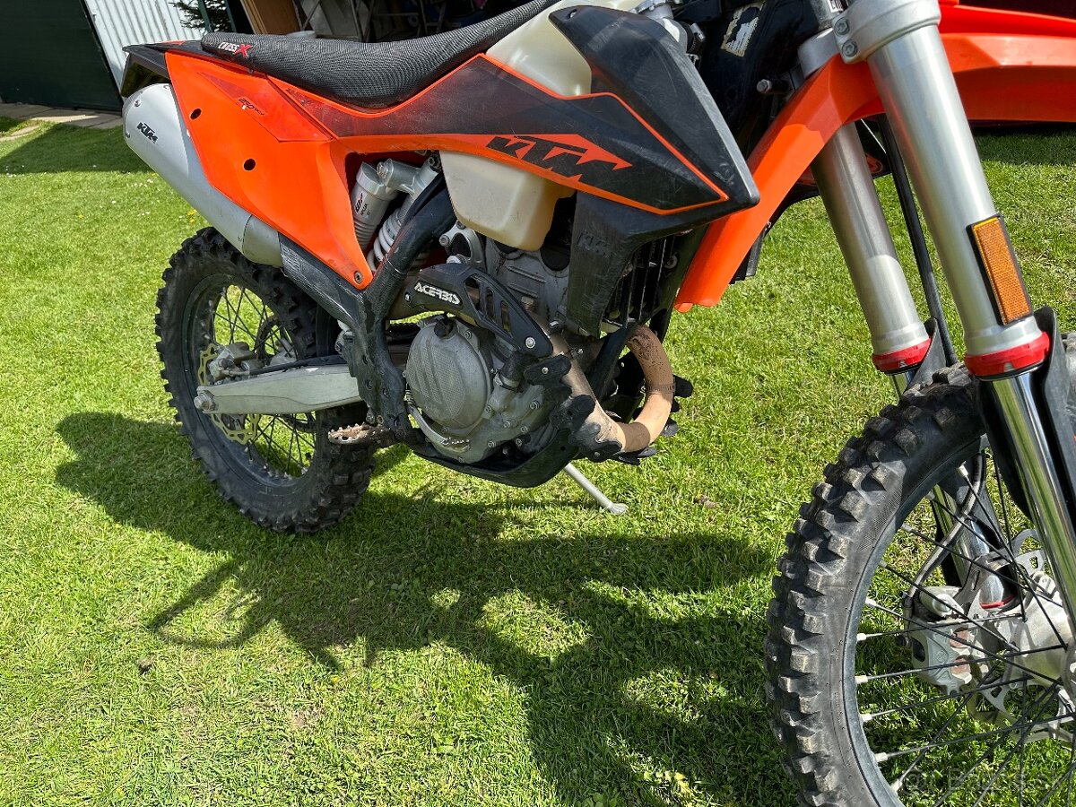 Predám Ktm exc-f 250, model 2020, TP + ŠPZ