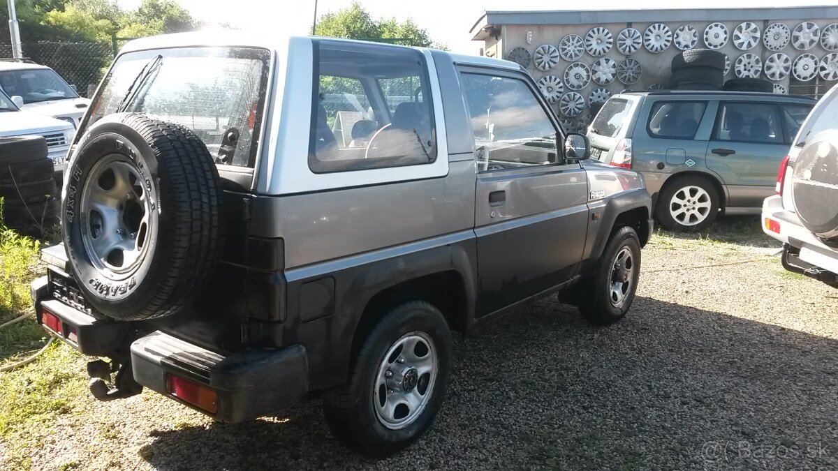 Daihastsu Feroza 1.6 benzin 4x4+redukcia+samozvor.difer