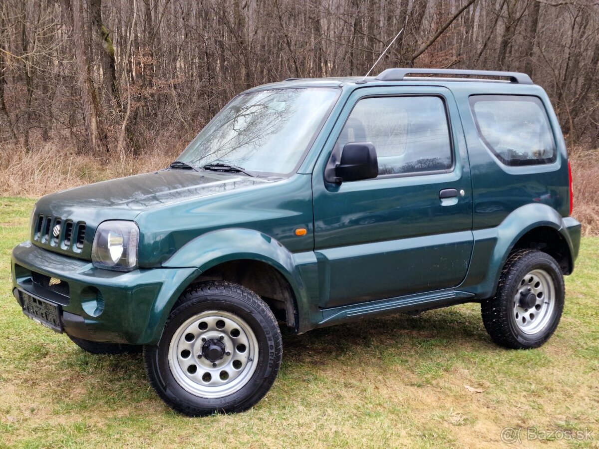 Suzuki Jimny 1.3 benzín 4X4 UKÁŽKOVÝ STAV