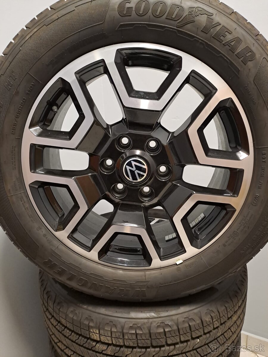 Letní sada vw Amarok R20 + Ford Ranger 6x139,7 + nové pneu