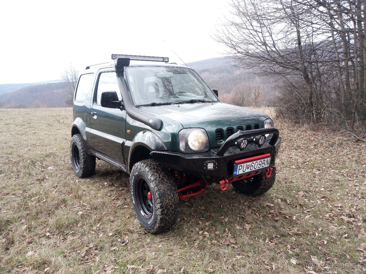 Predám Suzuki Jimny 1,3 po komplet GO