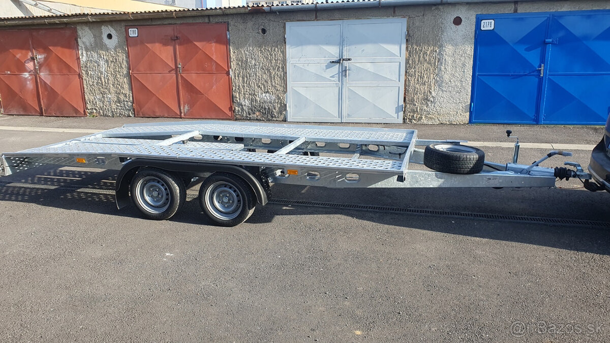 Prepravník áut - 2700kg, 4x2m, 11/2024, nepoužitý